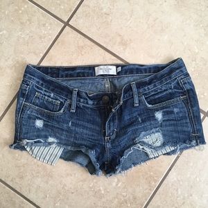 Abercrombie jean shorts